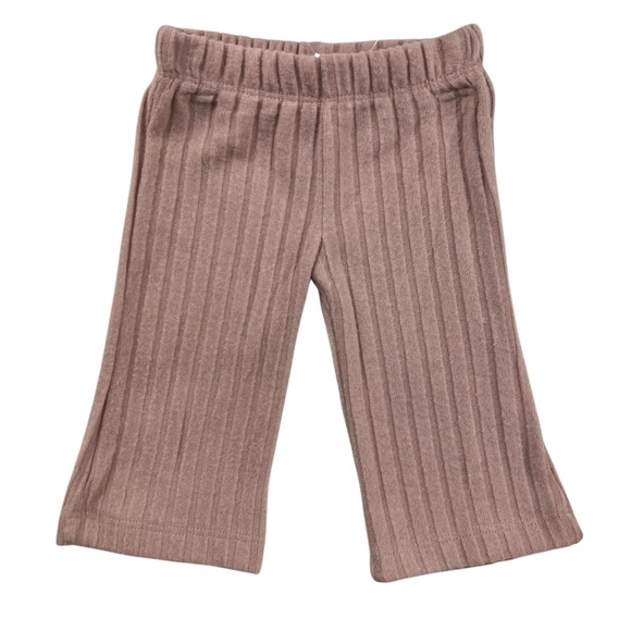 Little Lass Baby 3pc Cheetah Faux Fur Vest Long Sleeve Pant Set Pink Size 0-3M - Picture 6 of 7